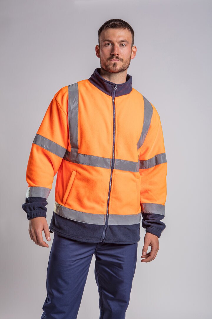  Pro Hi Vis Full Zip Fleece RX750